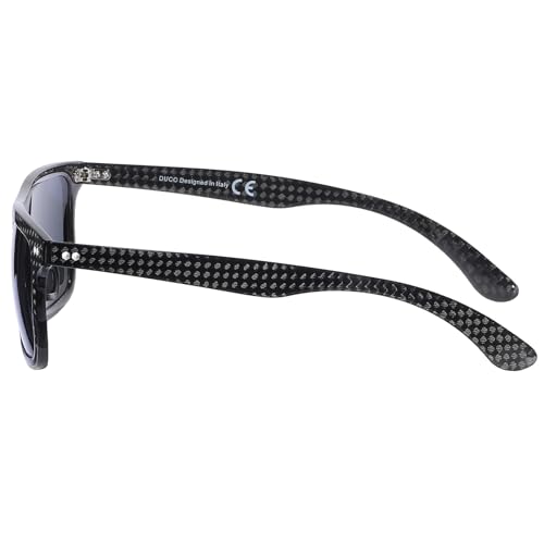 DUCO Polarized Sunglasses for Men Sun glasses All Carbon Fiber Frame 100% UV Protection for Driving Running Fishing DC83253