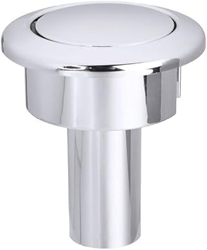 Storm 33A for Siamp Toilet Push Button Replacement Chrome Single Flush Bathroom Cistern Flush Repair Part 48mm 58mm Size(A)