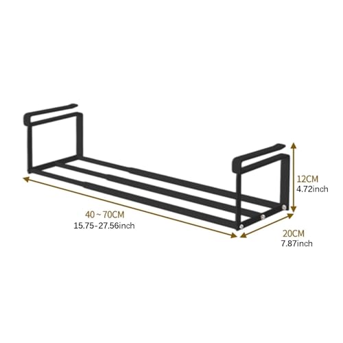 Rangement sous meuble extensible suspendu pour chaussures - 4