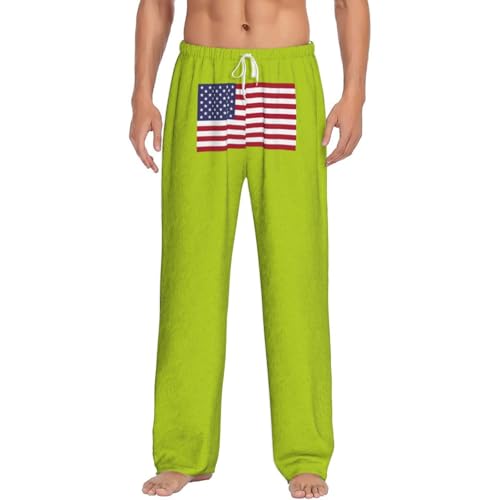 Vêtement de nuit homme drapeau américain pantalon léger