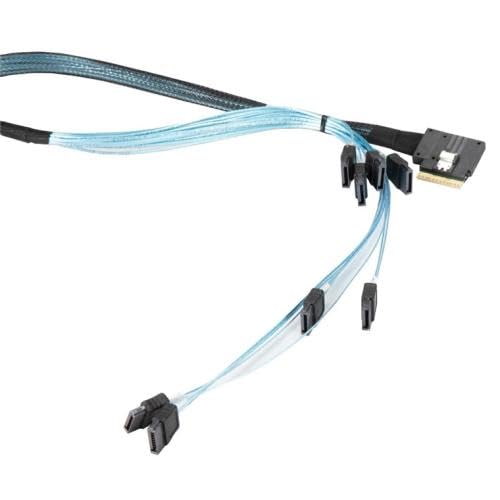Cable Supermicro Slimline x8 a Slimline x4 64cm
