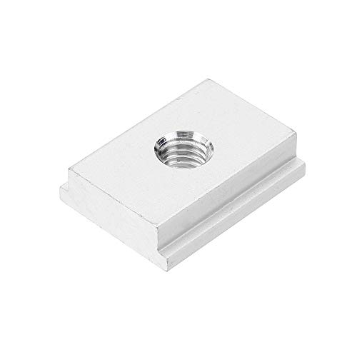 KUNSE M8 Écrou Coulissant T-Track Écrou à Fente en T pour Fixation de Fente pour Outil de Travail du Bois Cover