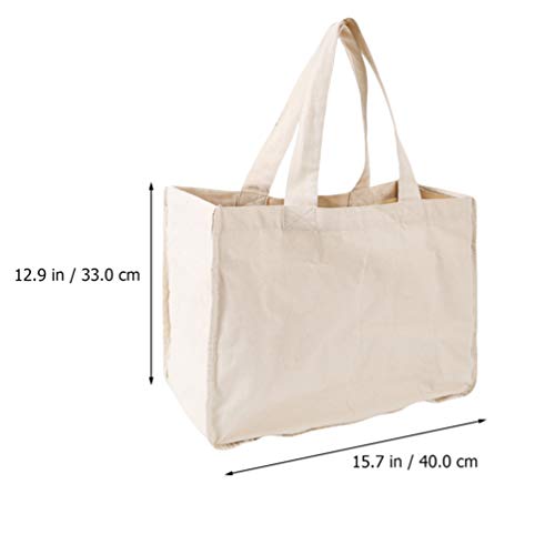 UPKOCH Reutilizáveis de Algodão Sacola De Compras de Supermercado de Grande Capacidade