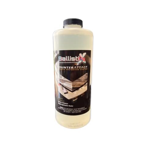 Ballistix: Counterattack-Spray Application(Recommended Sprayers Only) Anti-Corrosive,Chemical Resistant for use with Concrete, Masonry, Metals, Hardscapes & More! Bonds to virtually Any Surface! Cover