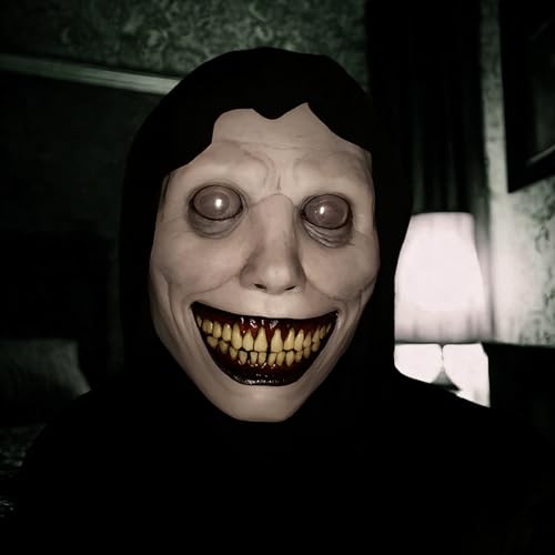 Scary Halloween Mask - Realistic Natural Latex Creepy Horror Mask with Eye for Adult Halloween Cosplay Costumes3