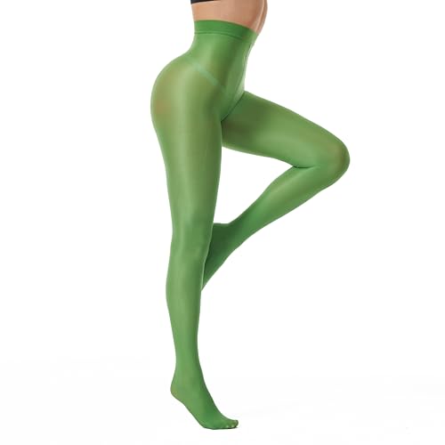 Image of Frola Shaping Tights for Women 70D Shimmery Pantyhose for Dance Ballet Glitter Socks