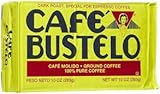 Café Bustelo Coffee Espresso, 10 oz Bricks (Pack of 8)