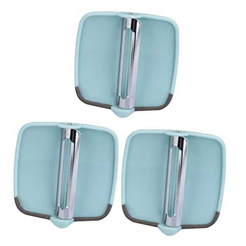 BRIGHTFUFU 3Pcs Multi Functional Vegetable Peeler Kitchen Fruit and Potato Paring Tools Efficient Cucumbers Carrots and Veggie Peelers for Household Use