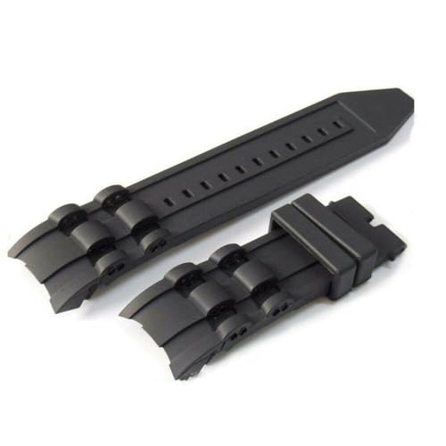 Correa de reloj de goma negra de 26 mm para INVICTA Pro Diver 6977-6978-6981-6983-6986-6991-699617566-17881-17882-17884-17885-17886, For Pixel Watch3 45mm, Silicona, No.