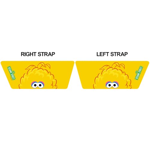 Popfunk Sesame Street Big Bird Peaking Unisex Adult Slides Sandals Officially Licensed Hypd Slydr Switch™2