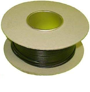 12V 24V 30m REEL 42 AMP BLACK SINGLE CORE CAR BOAT BIKE CABLE WIRE AUTOMARINE