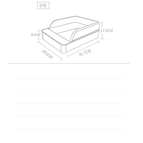 Cajas de Arena Caja de arena de gato para mascotas Semi-incluido con cubierta extraíble para salpicaduras de plástico para chapoteo inodoro con scoop gato bandejas de bastidores suministros para masco