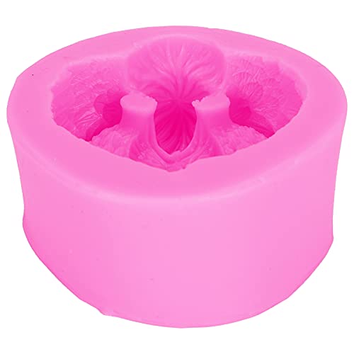 Silicone Mould for Soap Candle, Cake, Chocolate and Epoxy Resin Crafts, Pink - Image 4