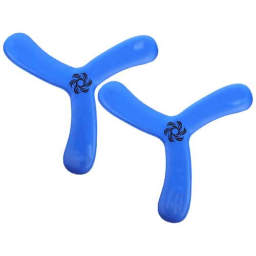 Toyvian 2pcs Flying Boomerang y adolescentes livianos de material Eva para exteriores con fácil acción de retorno para grandes áreas de césped y juego divertido miniatura 1