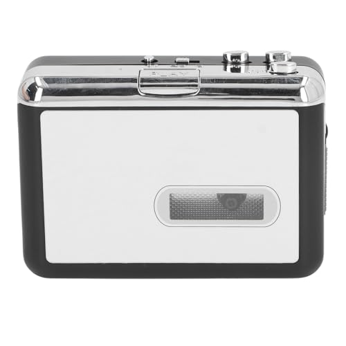 Tape to MP3 Converter, Retro Portable USB Cassette Player, Wide Compatibility withand macOS, Convert Old Cassettes to MP3 or Burn to CD