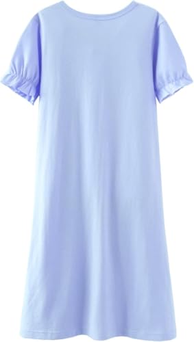 Summer Girl's Lace Nightgowns Sleep Dress 100% Cotton Sleepwear for Girl2