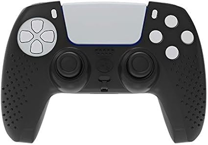 GAMEKICK PS5 Controller Silicone Cover Case Anti Slip Ultra Grip Protective Case Sleeve for Sony PLAYSTATIO 5 DualSense Controller Toy Review India (Iknoor World )