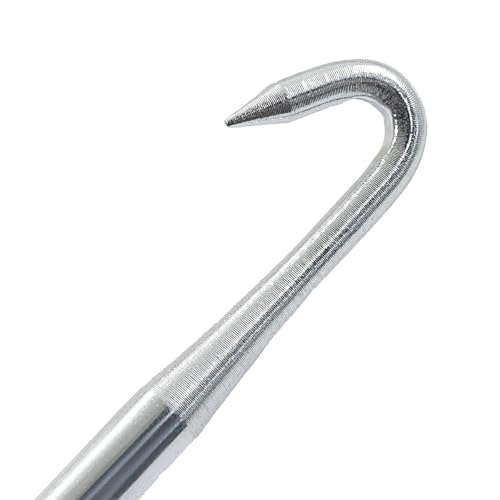 verkelly 2 Pack Stainless Steel Skate Lace Tightener Tool - Hockey Skate Tightener Lace Puller for Hockey Skates, Figure Skating Shoes, and High Boots