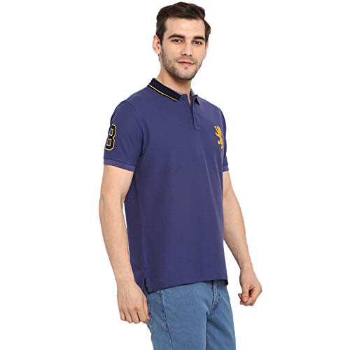Red Tape Men's Solid Regular Fit Polo