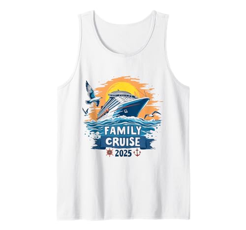 Viaje en crucero familiar 2025 Making Memories Cruise Squad 2025 Camiseta sin Mangas