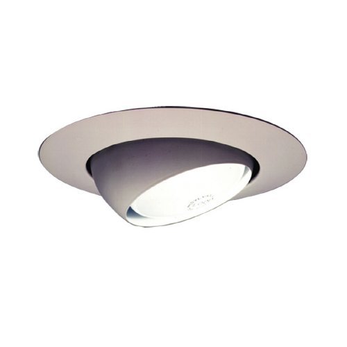 All-Pro ERT402LV High Gloss Appliance Trim with White Eyeball, Low Voltage, 4", White