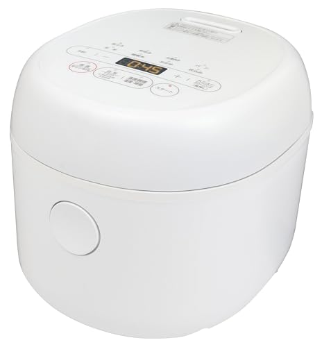 炊飯器 マイコン式 3合 一人暮らし 炊き分けメニュー11種 低温調理 パン機能 クリーニングモード搭載 保温 予約 玄米 雑穀米 ホワイト YJR-DM051(W)