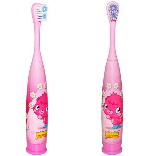 alles-meine.de GmbH elektrische Zahnbürste - Moshi Monsters - Poppets Katze - Kinder & Baby/Batterie betrieben - hochwertige Borsten - Kinderzahnbürste & Babyzahnbürste - M..