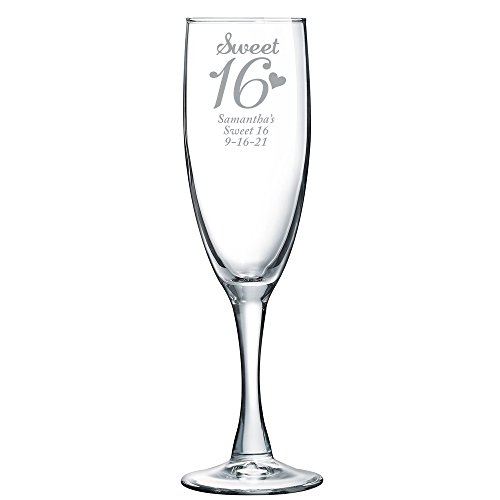 Copa de champán personalizada impresa color plata 144 pack