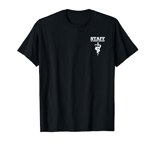 Veterinary Assistant Vet Staff Employee Uniform T-Shirt