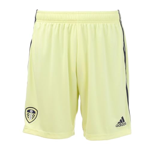 adidas Mens Leeds Away Shorts 2023 2024 Adults Yellow M