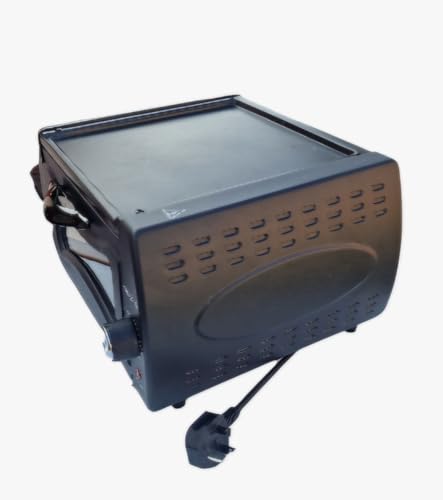 Tandoor Oven Mini Pizza Chapati Roti Lahmacun Manakish Naan Bread Maker Electric Tandoori Takeaway Kitchen Appliance Top Plate Aluminium Glass - Image 4