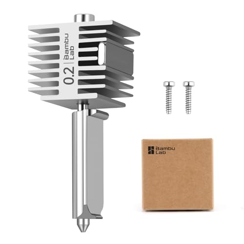 Bambu Lab A1 Mini�AA1�X�e�����X�X�`�[���z�b�g�G���h�L�b�g�A0.2mm�m�Y���t���A�I�[�����^�����o�@�z�b�g�G���h�A���M�u���b�N����