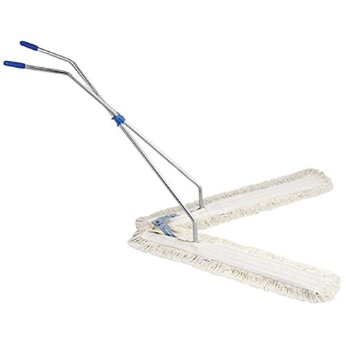 balai ciseaux 2 x 100 cm complet avec 2 franges - QUALITE SUPERIEURE - FRANGES 100% COTON