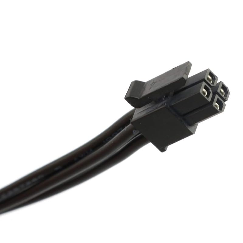 Image of Mini 4 Pin to 2 SATA HDD Power Cable Compatible with Lenovo Ideacentre 510S