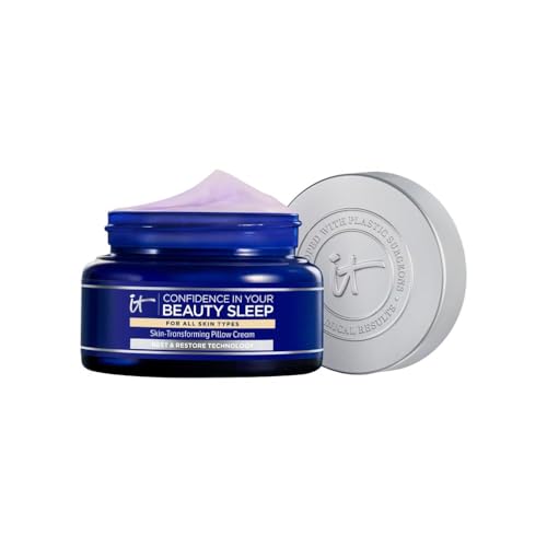 IT Cosmetics Confidence in Your Beauty Sleep, a Velvety Cream Boosting Long-Lasting Moisture for All Skin Types