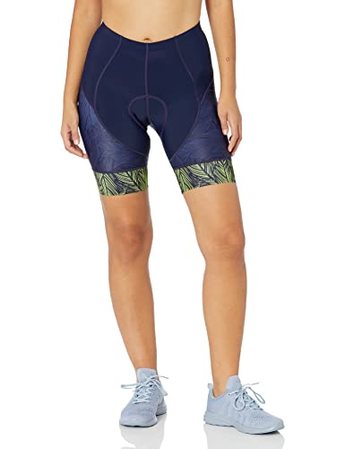 Canari Cyclewear Women's Force Short, Phoenix Navy/Aurora, X-Large