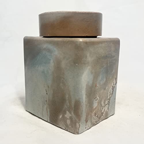 Wisconsin Terrazzo Jar with Threaded Lid - Versatile Decorative Spice Jar & Gift Bottle - Image 2