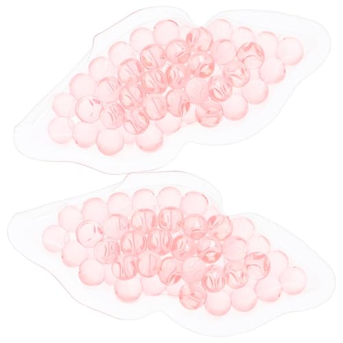 CLISPEED 2pcs Cooling Lip Gel Mask Tpu Lip Pads for Summer Use Reusable Elastic Ice Compress for Relaxing and Fatigue Relief Portable Beauty Care for Women and Outdoor Activities
