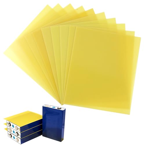 FSWWSF Epoxy Board 10 Stück Isolierplatte 20.3cm*17.2cm*0.05cm Hochtemperaturbeständiges Isolierbrett für DIY Batterie Pack Lithium Batterie 3240