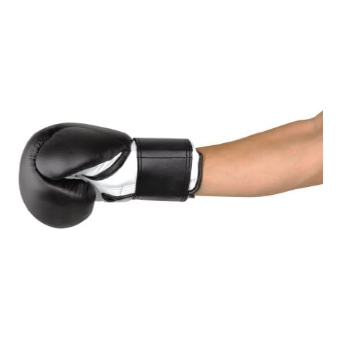 Kwon Fitness - Guantes de Boxeo Unisex Negro Negro Talla:8oz thumbnail