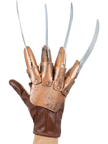 Smiffys Gant A Nightmare On Elm Street, Freddy Krueger, avec lames en plastique