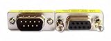 Your Cable Store Serial Port 9 Pin Male / Female Adapter DB9 RS232