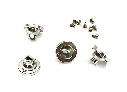 Integy RC Billet Machined Alloy LED Holder Set - 3mm Size Housings (4pcs)