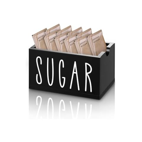 MOJIEZUO Acrylic Sugar Packet Holder Cover