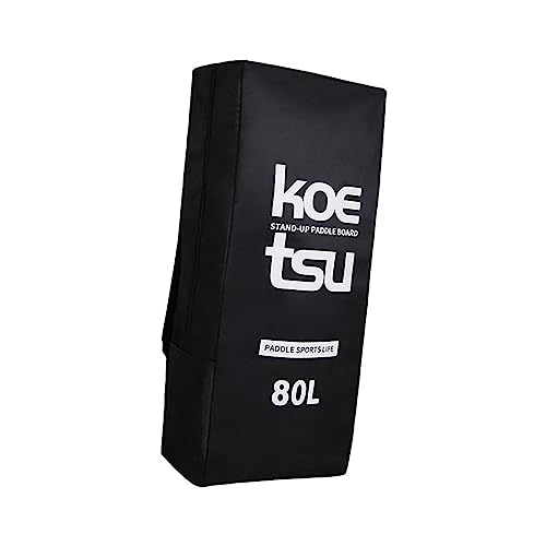 F Fityle Bolsa de Mochila de Viaje de Paddleboard Inflable, Mochila de Transporte de Viaje para Tablas de Paddle, Accesorios de Tabla de Paddle, Gran Capacidad, 80 L