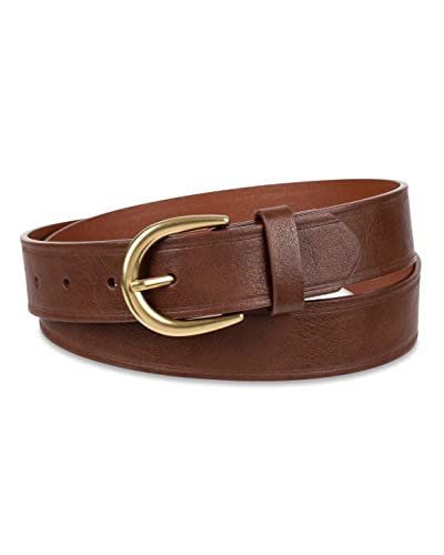 Amazon Essentials Women's Raw Edge Jeans Belt with Wide Waist Strap2