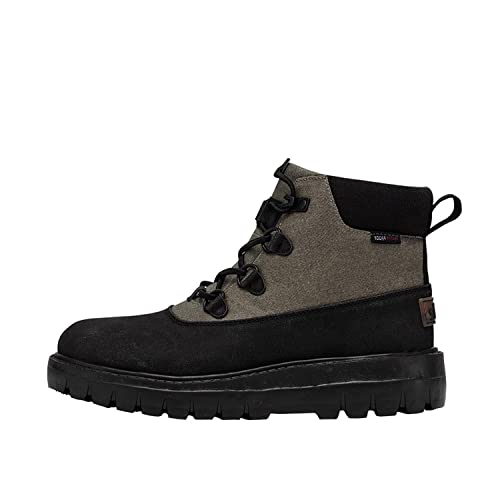 Hey Dude COMFORTABLE Y LIGERO BOOT WOMAN TONYA ECO SHIELD BLACK-KHAKI, Black, 9 AU, 9.5