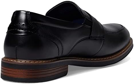 Nunn Bush Centro Flex Moccasin Toe Penny Loafer Slip-On Black 10.5 W (EE) | Image 4