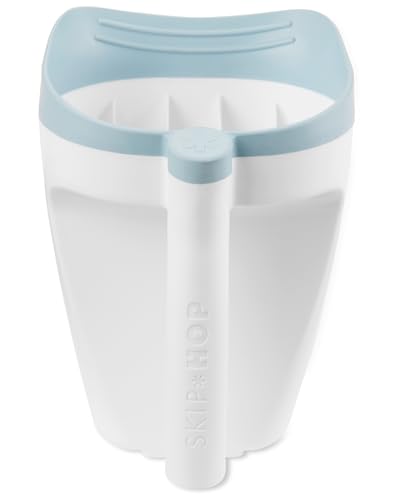 Image of Skip Hop Baby Bath Rinse Cup Wave Tear Free Waterfall Rinser White