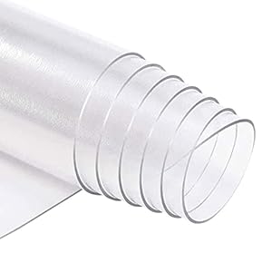 Ronde Bureaustoelmat 1.0/1.5/2.0MM Mat PVC kunststof Tafelkleed Antifouling Gemakkelijk Schoon Te Maken Geschikt voor…